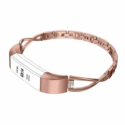 $18.99 • Buy Bling Stainless Steel Bracelet Watch Band Jewelry Strap Belt For Fitbit Alta HR