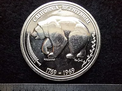 California Bicentennial Medal - 1769-1969 - Medallic Art Co. - .999 Silver • $29