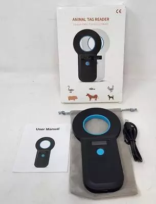 Bluetooth Animal Microchip Tag Reader Scanner RFID EMID Animal Handheld Reade... • $35.72