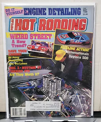 Vintage Popular Hot Rodding May 1988 IROC-Z Mustang GT Firebird GTA • $3.99