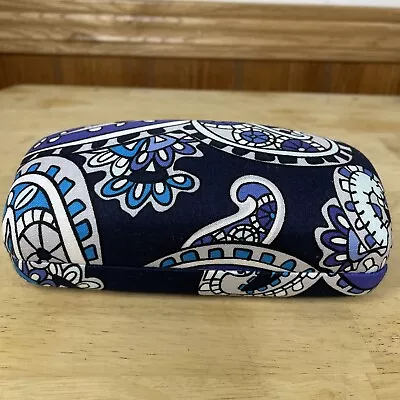 VERA BRADLEY Reading/Sun Glass Case Blue Purple Grey Paisley NWOT • $8