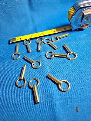  10 Replacement Winding Keys  Music BoxLampClockRing Fold Over Gold 1   . 38 • $24.20