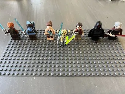 $96 • Buy Lego Star Wars Minifigures Lot —Grevious, Maul, Padme, Leah And More!