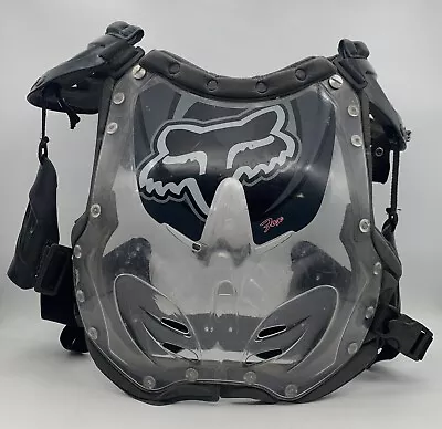 Fox Racing Chest Shoulder Protector Womens Motocross Motorcycle Adjustable Size • $26.39