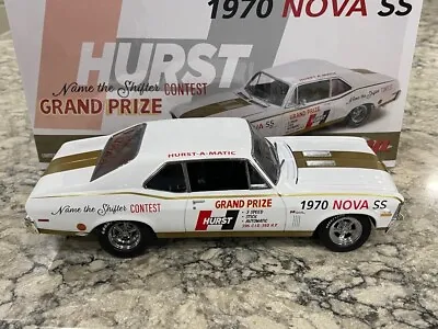 GMP 1970 Chevrolet Nova SS Hurst Performance Grand Prize Car 1/18 1 Of 564 • $94.99