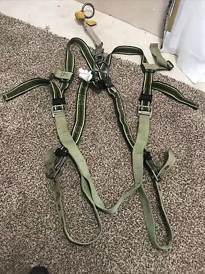 MILLER Duraflex Safety Harness Green DBI Sala Safety Ring/clip Y05EAR • $25