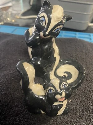 $30 • Buy Vtg. Ceramic Arts Studio Inky Skunk Figurine; Hand Painted. Box 0534