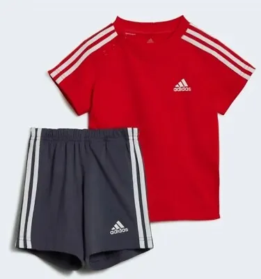 Infant Boys Adidas Originals Summer Set Baby Toddler RRP £34.99 • £14.99
