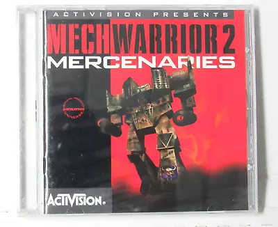 MECHWARRIOR 2 MERCENARIES (1996) ACTIVISON PC-CD ROM MS-DOS/Win 95 NEW & SEALED • $19