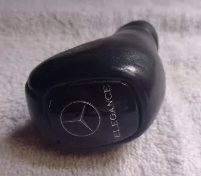 1997-2002 Mercedes-Benz W210 Elegance Black Leather Gear Shift Knob 02 01 99 98  • $40