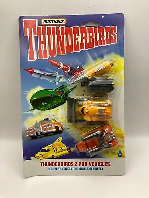 Matchbox THUNDERBIRDS 2 Pod Vehicles -  SEALED - 1994 • $29.99