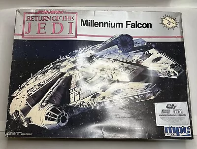 Vintage MPC Return Of The Jedi Millennium Falcon 8917 Scale Model Kit 1989 • $40