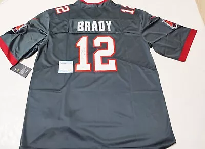 Tampa Bay Buccaneers #12 Tom Brady Authentic Autographed Jersey With COA • $56