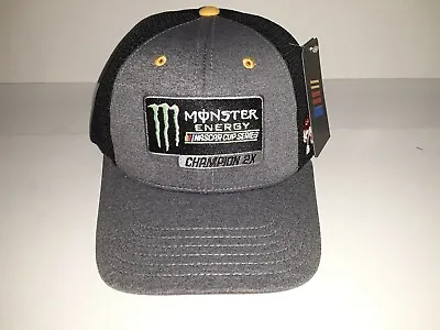 Kyle Busch Monster Energy 2019 2X Champion Hat • $24.99