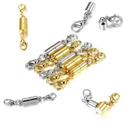 5pcs/lot Magnetic Clasps With Lobster Clasp For Bracelets Necklace Connectors • $2.59