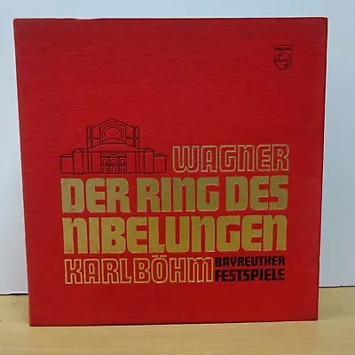 6747 037 WAGNER The Ring Cycle BAYREUTH FEST BOHM PHILIPS STEREO 16LP BOX EX+ • £39.99