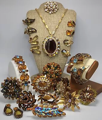 Vintage Estate Costume Jewelry Lot Of Designer Brands  Juliana Austria +++ • $402