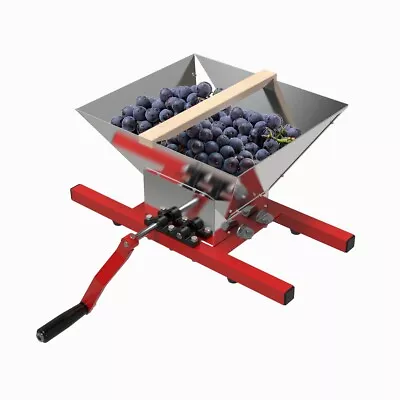 $99.90 • Buy Splendor Fruit And Apple Crusher Wine Making Press Nylon Gear Manual Grinder