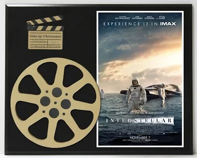 Interstellar Reproduction Hollywood Movie Reel Display • $89.95