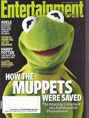 The Muppets Entertainment Weekly Nov 2011 Kermit Miranda Lambert Kirsten Dunst • $9.86