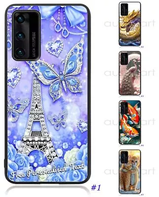 Personalised Text Phone Case For Huawei Y Series - Y5 Y6p Y7p Y9 • $14.98