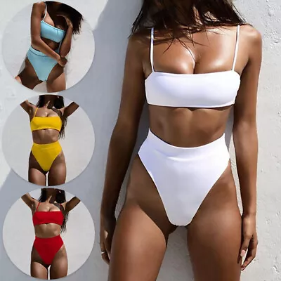 Thong Push Up Bra Beach Wear Swimwear Women Bikini Set Swimsuit Set Bathing Suit • $7.36