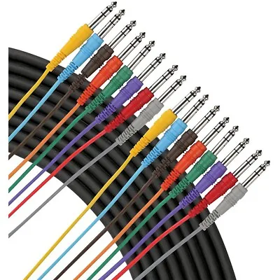 Livewire Essential 8-Channel Snake 1/4  To 1/4  6 Ft. Black • $49.99