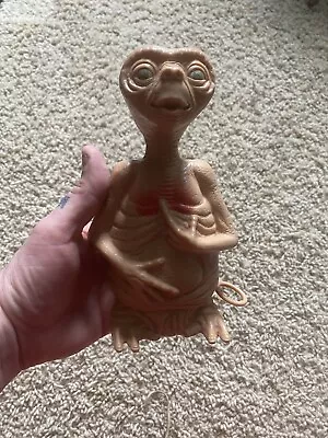 Vintage 1982 E.T. Talking Pull String Toy Figure LJN Universal Studios 7  • $30