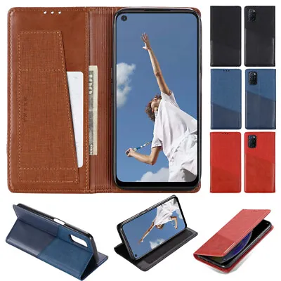$12.99 • Buy For Oppo Find X2 Pro Reno5 4 Pro 5G Wallet Leather Flip Magnetic Card Case Cover