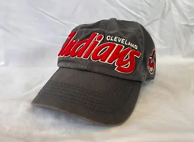 Vintage Cleveland Indians Snapback Baseball Cap 47 Brand Chief Wahoo Hat • $21.99