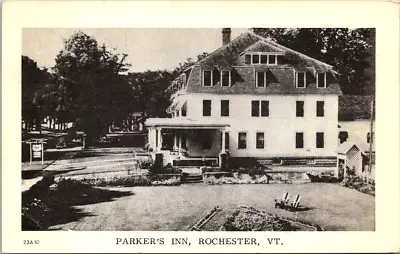 Postcard. Parker's Inn Rochester Vermont. AK. • $2.95