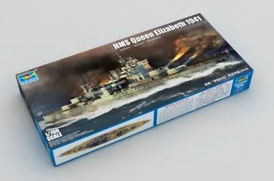 1:700 TRUMPETER KIT Hms Queen Elizabeth 1941 TR05794 Model • £33.39