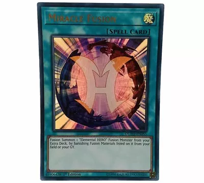 YUGIOH Miracle Fusion DUPO-EN055 Ultra Rare Card 1st Edition NM-MINT • $2.47