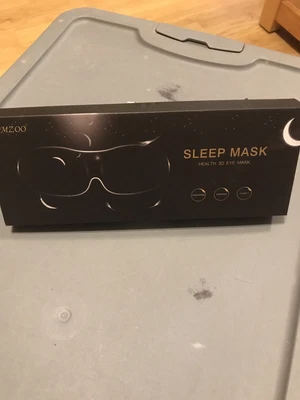 $14.99 • Buy MZ00 SLEEP MASK For Men Or Women Health 3D Eye Mask - Black New