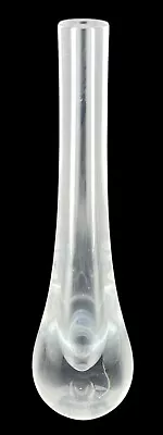 Vintage Val St Lambert Crystal Bud Vase Depose Teardrop Shape Belgium 8” • $32.95