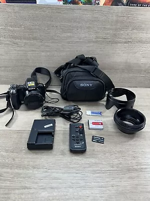 Sony Cyber-shot DSC-H50 9.1MP Digital Camera - Black W/ Accessories- Tested • $89.99