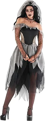 £26.99 • Buy Women`s Zombie Bride Costume S - 3XL Undead Corpse Ghost Halloween Fancy Dress