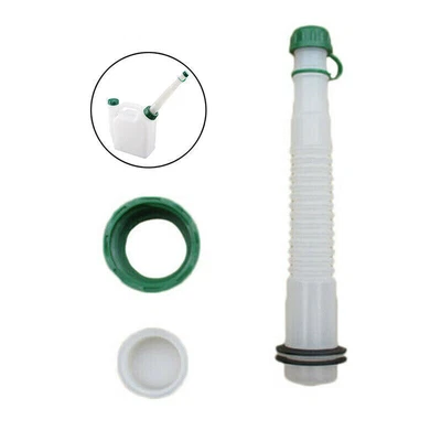 $11.19 • Buy Flexible Car Fuel Jerry Can Spout Replacement With Stopper Vent Cap Parts Kit