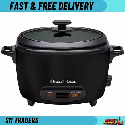 Russell Hobbs Turbo Rice Cooker RHRC20BLK 10 Cup Uncooked Rice Capacity • $74.99
