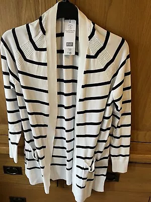 F&F Cotton Long Line Cardigan BNWT • £3