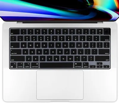 Black Ultra Thin MacBook Pro 2023 14 & 16 Inch Keyboard Cover Skin [US Layout] • £6.99