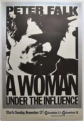 John Cassavetes WOMAN UNDER THE INFLUENCE Original New York Premiere #127792 • $850