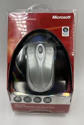 Microsoft Wireless Notebook Laser Mouse 6000 NEW Model 1054 1051 • $44.99