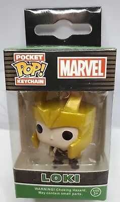Pocket Pop Keychain - Loki - Marvel • £10.60