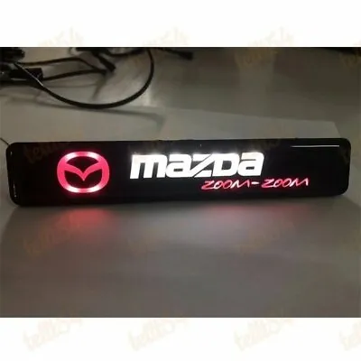 LED Car Front Grille Badge Emblem Illuminated Bumper Sticker For MAZDA Light New • $12.35