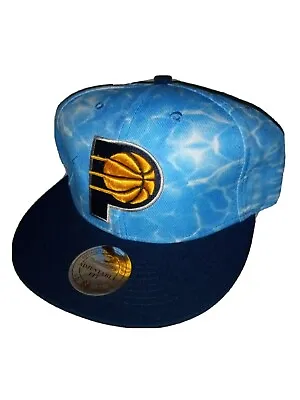 Indiana Pacers NBA Snapback Mitchell And Ness Brand New Blue Hat • $29.99