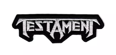 Testament Embroidered Sew-on Patch | Legacy American Thrash Metal Band Logo • $6.99