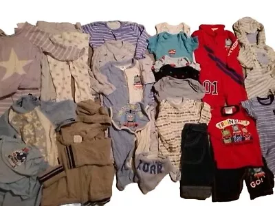 £130+ Baby Boy 3-6 Months Bundle Summer UV 50 Swimsuit Romper Trousers  Vests  • £12.99