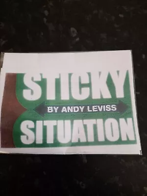 £4.99 • Buy Sticky Situation By Andy Leviss - Magic Trick - Gimmick & Instructions - NEW.