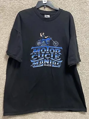 $29.99 • Buy Vintage Easy Riders Motorcycle Maniac Biker Magazine T Shirt 90s Mens 2XL Harley